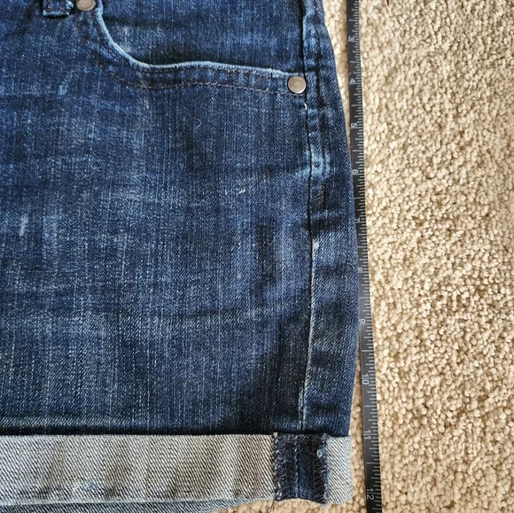Elle Paris Ladies Blue Denim Shorts 💙 size 8 - Picture 5 of 7